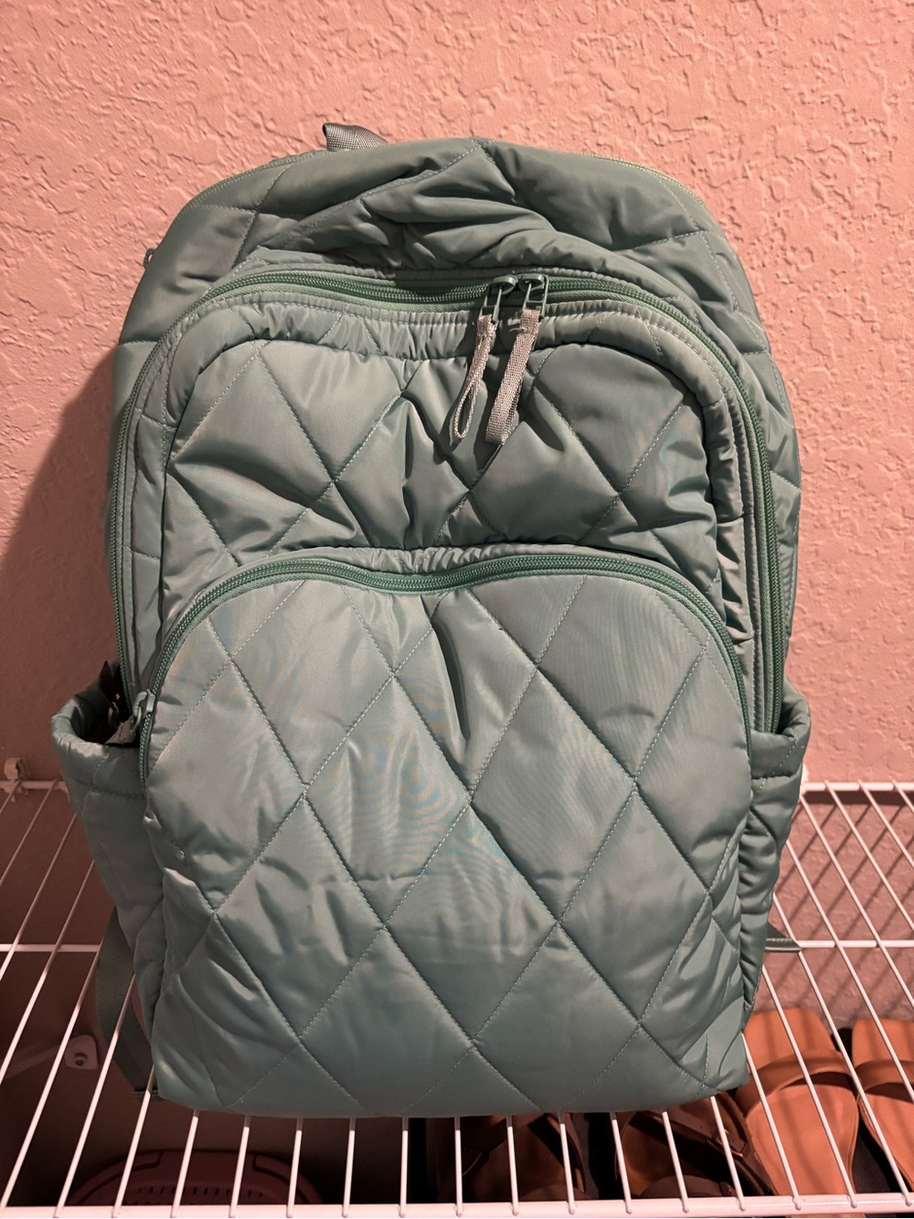Vera Bradley Beryl Green Featherweight Backpack